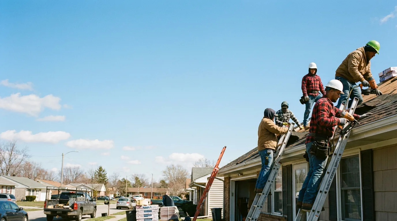 Roofing in Pleasantville, OH near me